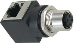  M12   RJ45